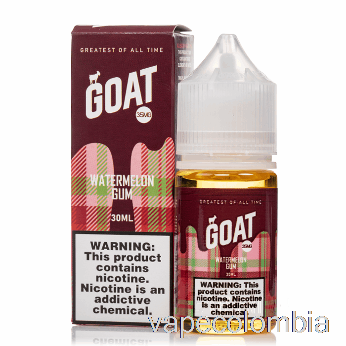 Chicle De Sandía Desechable Vape - Sales De Cabra - 30ml 35mg